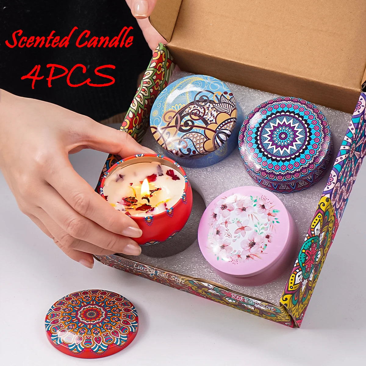 🕯 Set de Velas Aromáticas | 1UniqueMoment